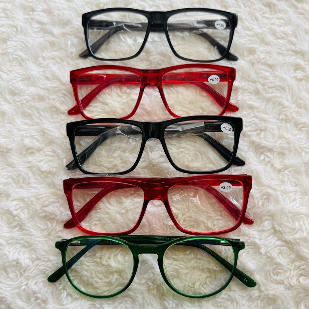 Reader Glasses 4+1